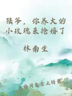 陸爺，你養大的小玫瑰來搶婚了